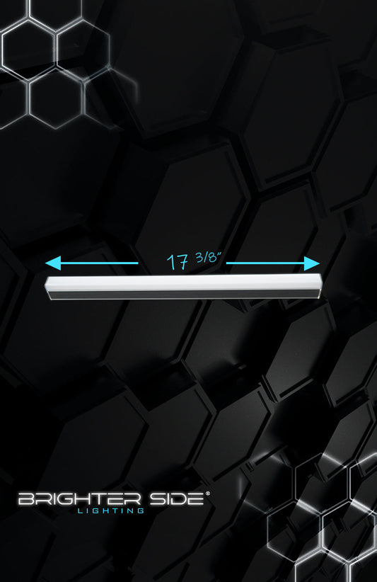 Brighter Side Lighting HIVE Hexagon LED Lighting Tube 17 inch