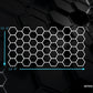 HIVE - Hexagon LED Lighting System - 3 Garage Kit with Border