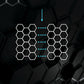 How to combine HIVE hexagon lighting kits for multiple garage bays