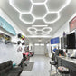 5 Hexagon LED Garage Lighting