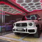 HIVE - (Gen 2) Hexagon LED Lighting System - Single Garage Kit with Red Border