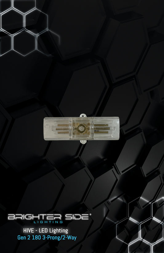 HIVE - (Gen 2) 180 Degree 2-way Connector