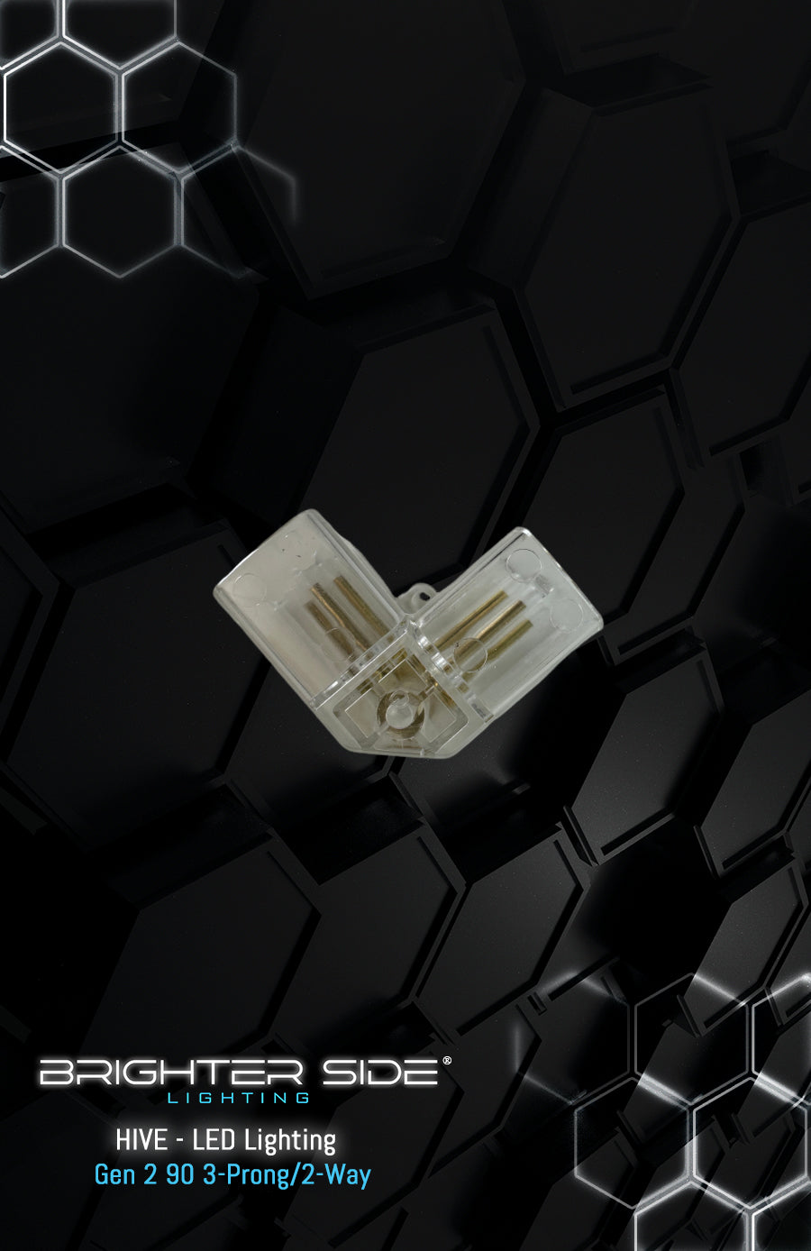 HIVE - (Gen 2) 90 Degree 2-way Connector