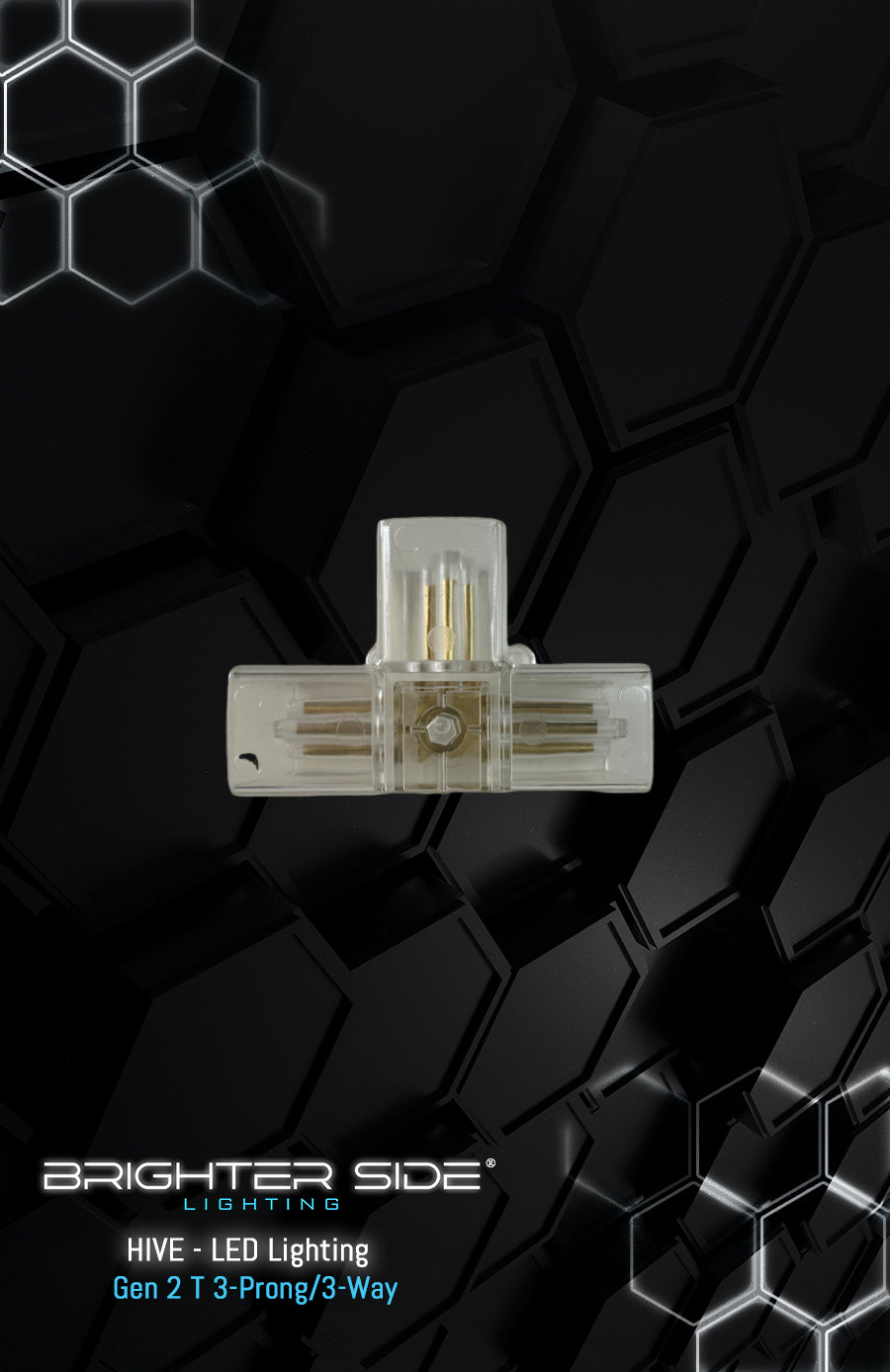 HIVE - (Gen 2) 3-way T Connector