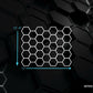 Brighter Side Lighting HIVE Hexagon Lighting Kit Double Garage Dimensions for 2 Cars